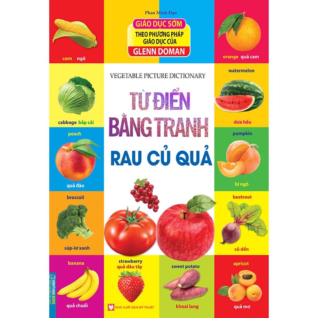 Sách - Từ điển bằng tranh - Rau củ quả