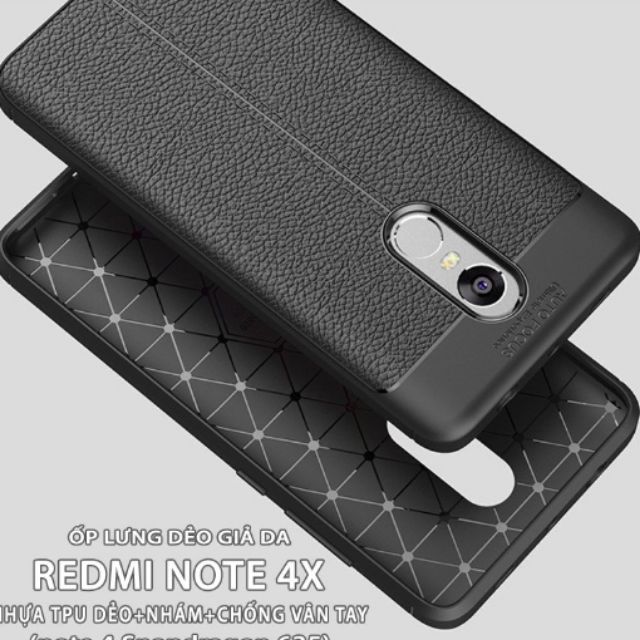 Ốp Auto focus cho Xiaomi Redmi Note 4X