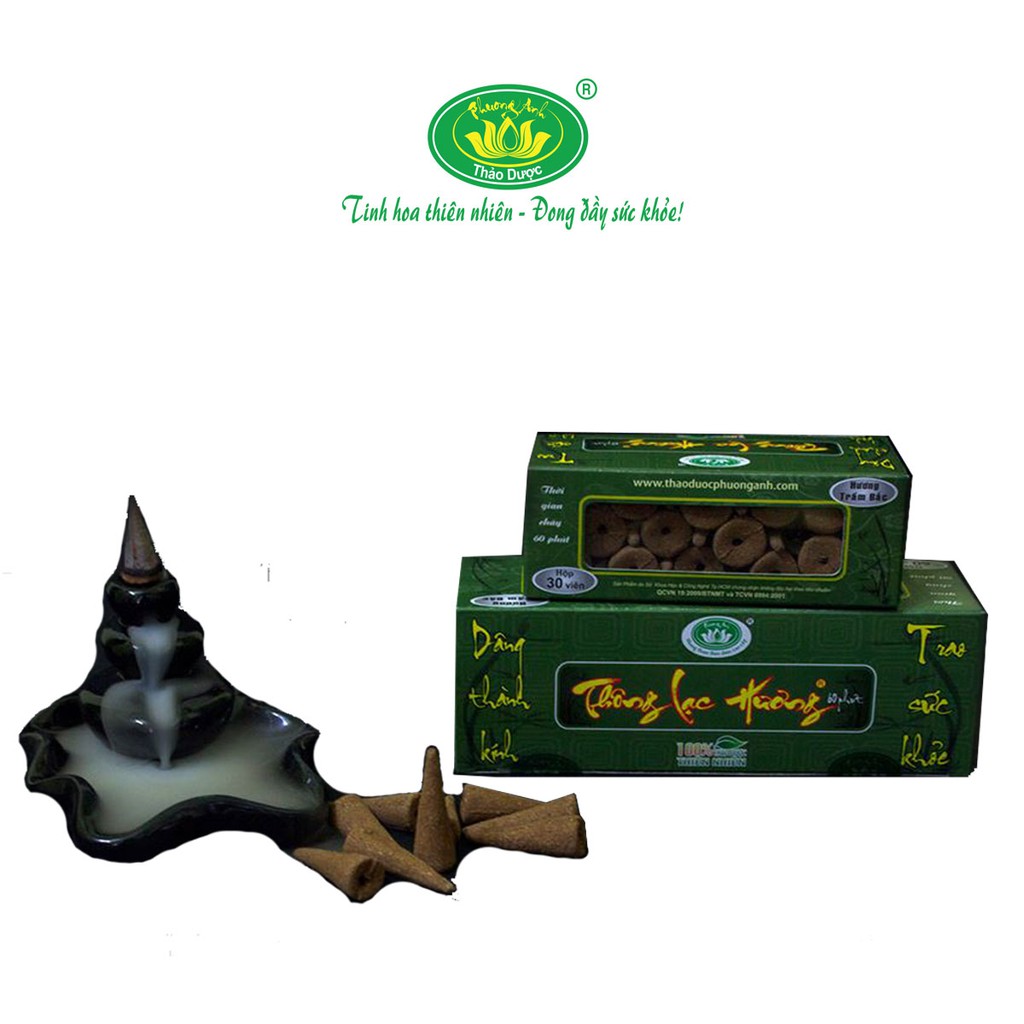 Nhang nụ thảo dược Thông Lạc Hương hộp 30 viên/ 50 viên/ 60 viên