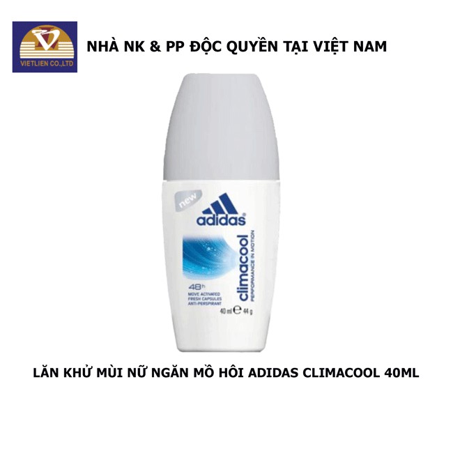 [Mã BMLTA50 giảm 10% đơn 150K] COMBO Lăn Khử Mùi Nữ + Xịt Khử Mùi Toàn Thân Nữ Ngăn Mồ Hôi Adidas Climacool