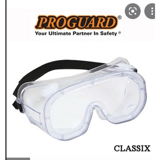 Kính bảo hộ chống hóa chất ProGuard Classix AF- Mắt kính chống tia UV,chống khói bụi,trầy xước,bảo vệ mắt