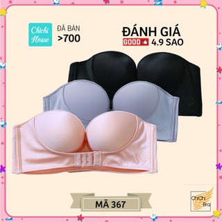 Áo ngực không dây không gọng nâng ngực chống tuột cài trước siêu quyến rũ hot trend 2021, Áo lót cup ngực không dây 336