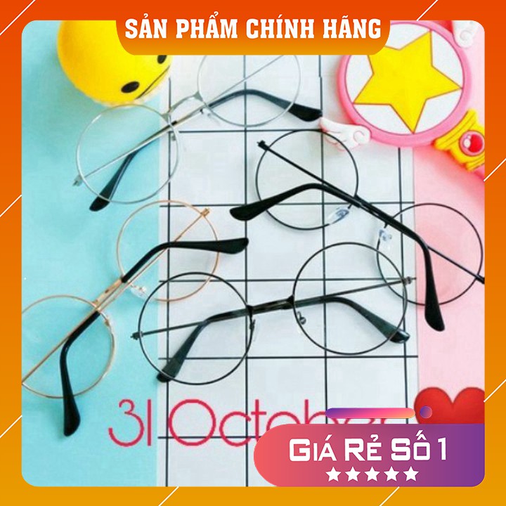 Kính giả cận ♥️FREESHIP♥️ Mắt kính giả cận THẦY BỐI TEEN siêu hot, đủ màu