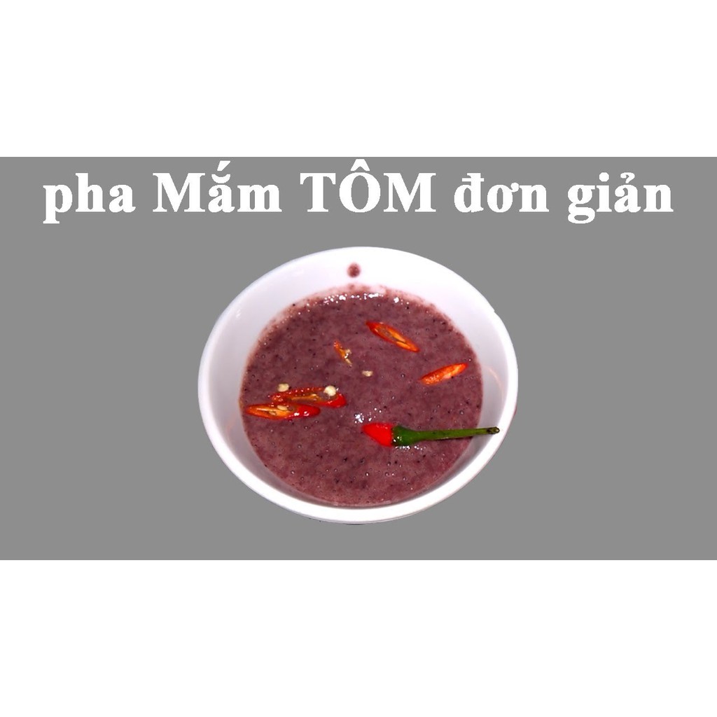 COMBO 5 CHAI MẮM TÔM NGUYÊN CHẤT LOẠI NGON HIỆU NGỌC LÂM - chai 500gr