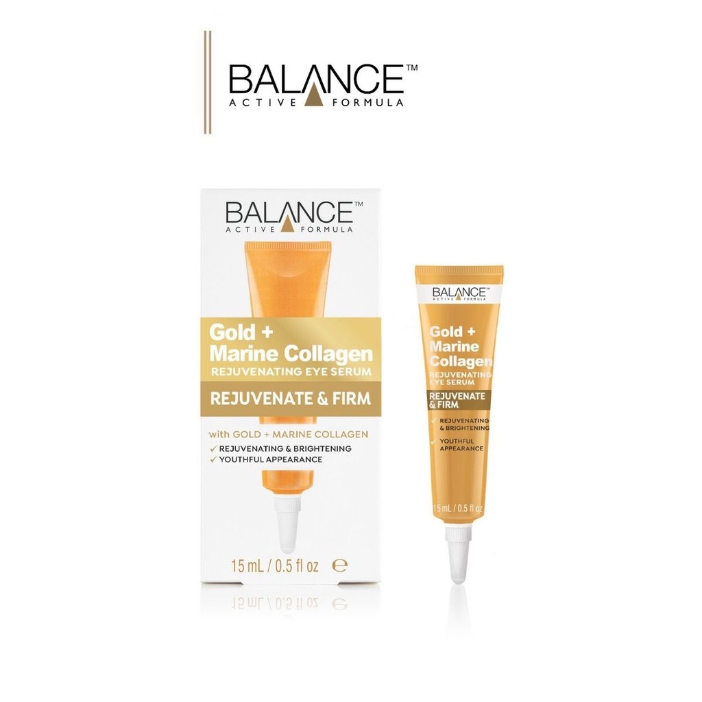 Serum Tái Tạo Và Dưỡng Da Mắt Balance Active Formula Gold Collagen Rejuvenating eye 15ml