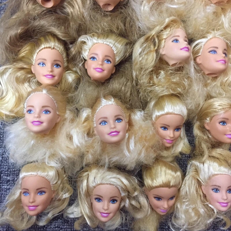 B7B-HEAD ĐẦU BÚP BÊ BARBIE XINH ĐẸP