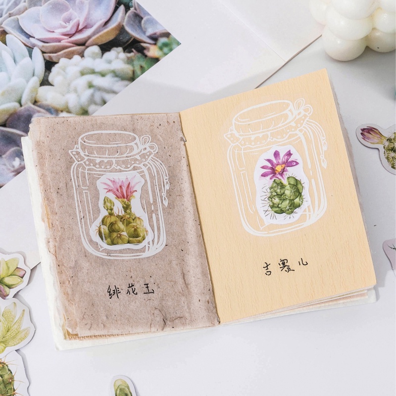 Flowertree Set 45 Sticker Dán Trang Trí Sổ Lưu Niệm