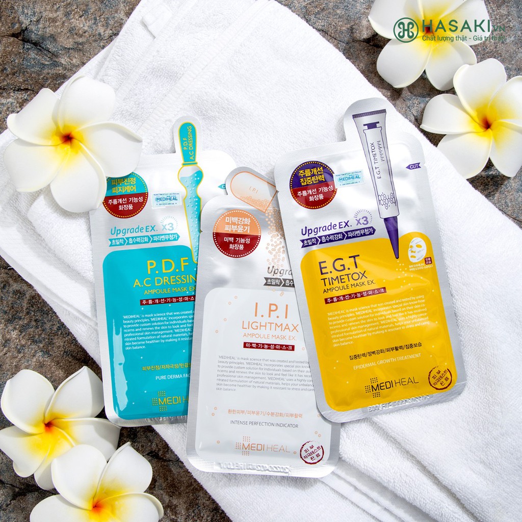 Mặt Nạ Phục Hồi Làn Da Mediheal E.G.T Timetox Ampoule Mask - 25ml