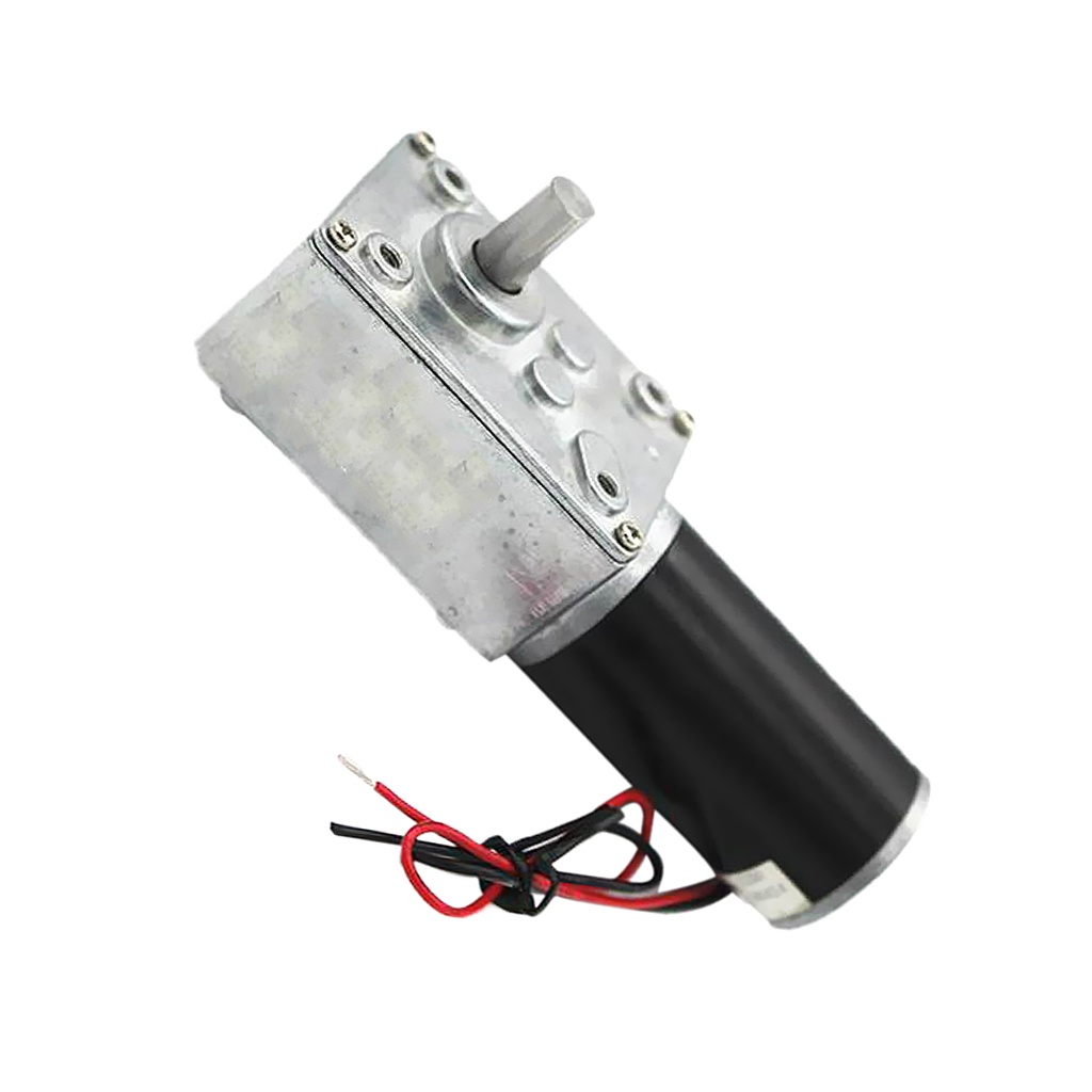Động cơ Micro Worm Tốc độ cao Giảm 12V 24V 12-470RPM