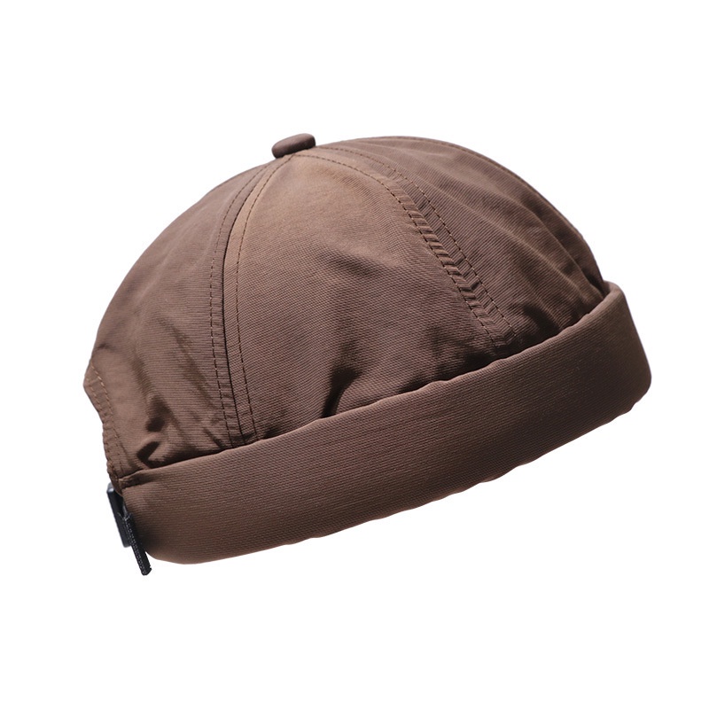 Crosail Mũ Beanie Cotton Màu Trơn Không Vành Phong Cách Vintage Nhiều Màu Sắc Dành Cho Nam Và Nữ
