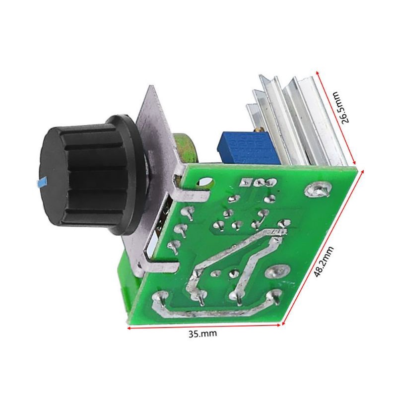 Mạch Điều Chỉnh Điện Áp AC 220v, Điều chỉnh tốc độ Quạt, chỉnh đèn, chỉnh Motor. Vv.