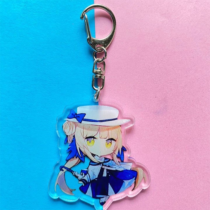 ( Mica trong acrylic ) Móc khóa in hình ARKNIGHTS quà tặng xinh xắn dễ thương game anime chibi