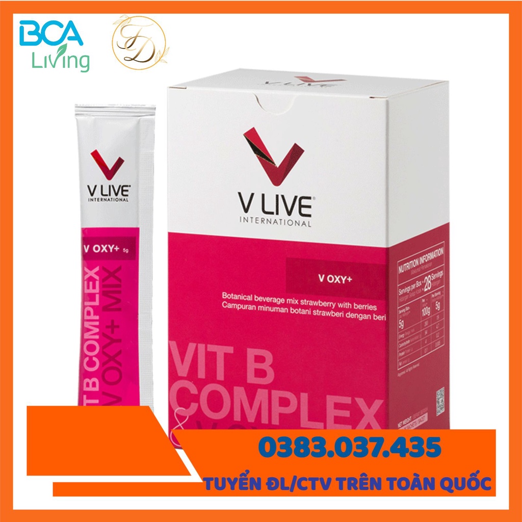 Thực phẩm tăng cường Oxy, hỗ trợ tuần hoàn máu V-Oxy+