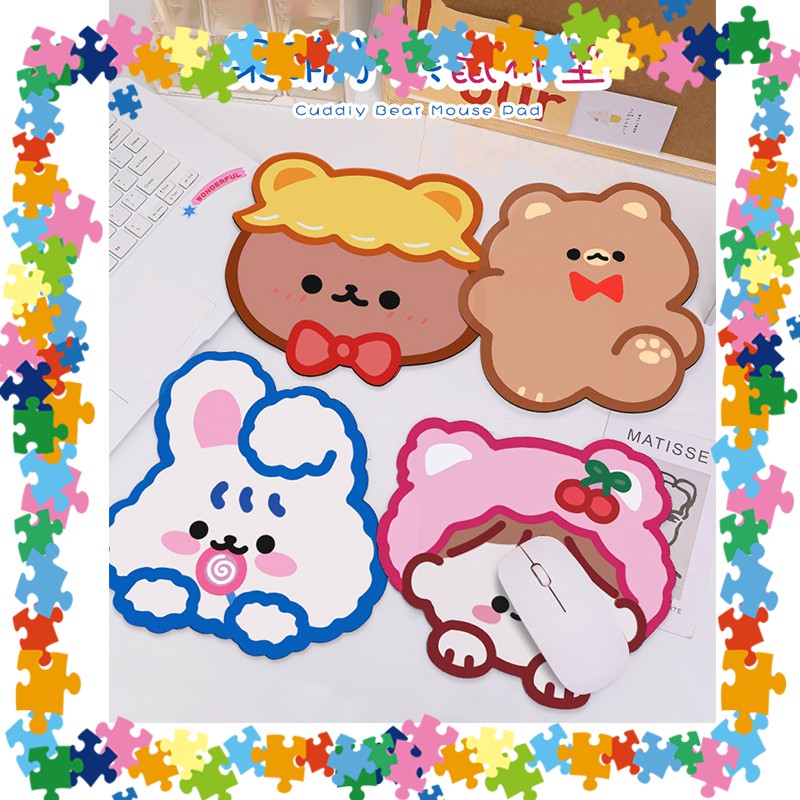 Miếng lót chuột, Bàn di chuột hình tròn 20 x 20cm giá siêu rẻ siêu cute