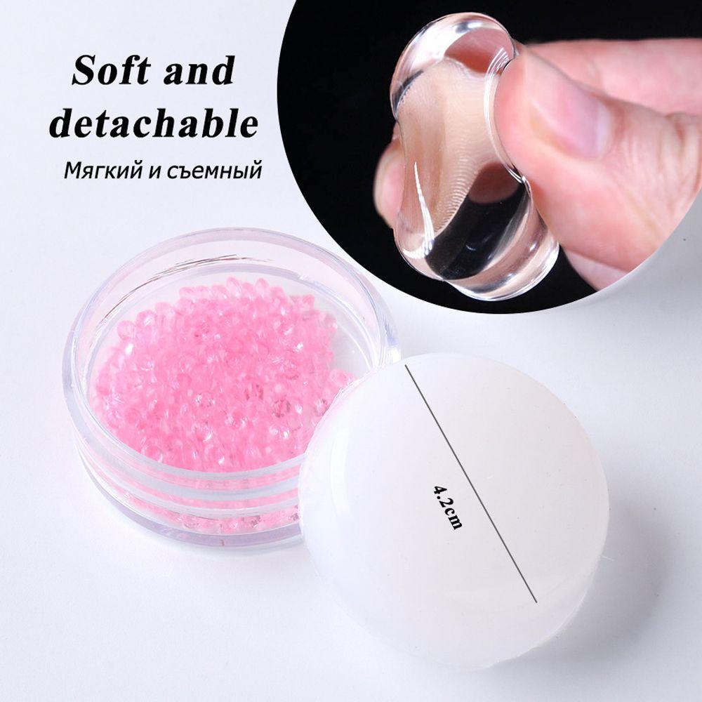 Dụng Cụ In Hình Móng Tay Bằng Silicon Trong Suốt Chuyên Nghiệp