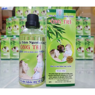 Dầu tràm Huế, Dầu Tràm nguyên chất Ông Trì chai 100ml
