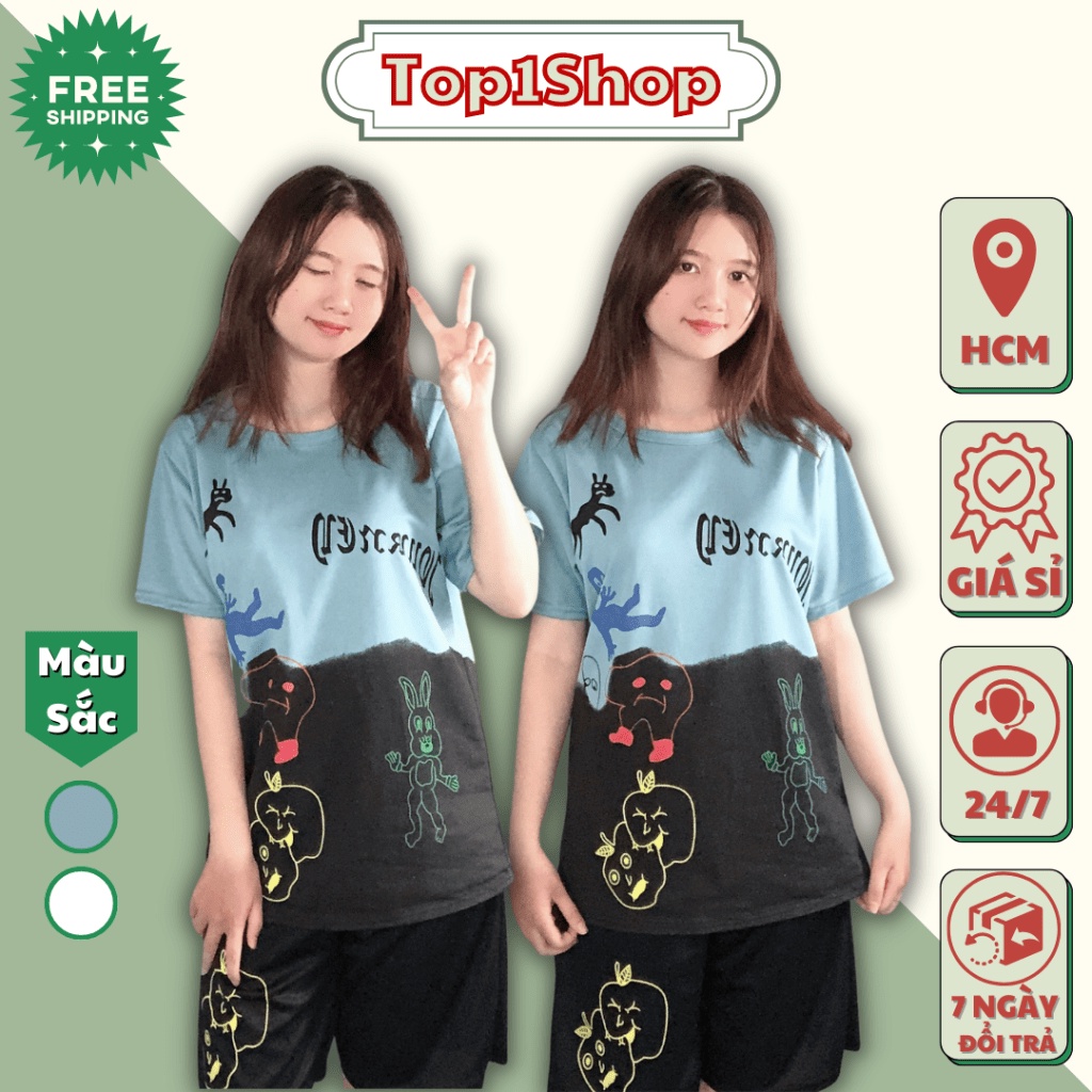 Set Bộ Quần Áo Thun Nam Ngắn Họa Tiết JOURNEY Phong Cách Thời Trang Trẻ Trung Cá Tính Top1shop