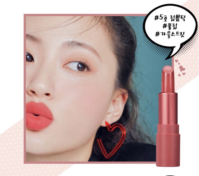 Tách set Auth HQ 100% [HOT NEW!] Set 5 Thỏi Son Lì Peripera Ink Velvet Mini Mini Lipstick [Mini size]