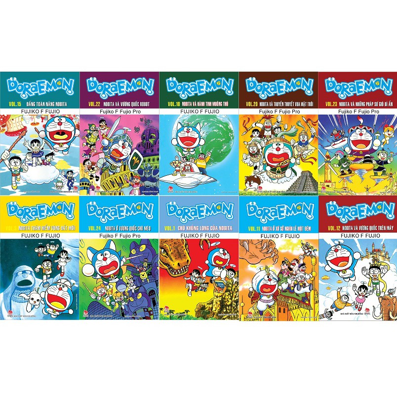 Sách - Combo Doraemon dài - 10 quyển