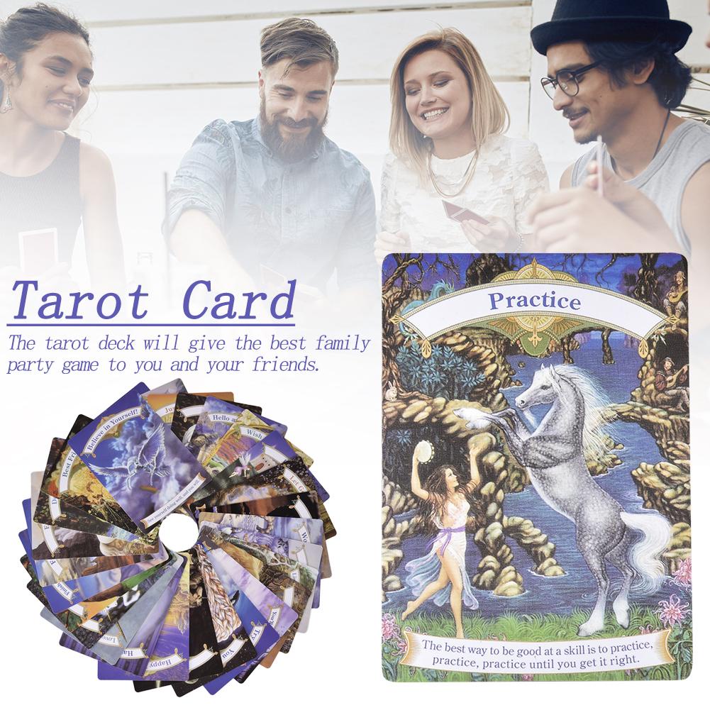 Set 44 thẻ bài tarot hình kỳ lân xinh xắn