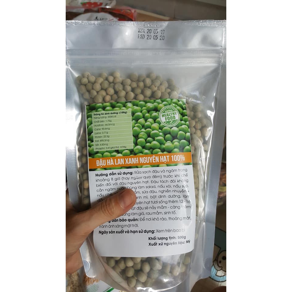 Đậu Hà Lan Mỹ 50k 1/2kg