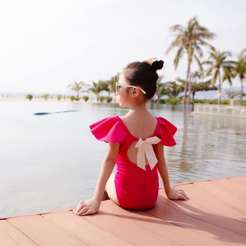 Đồ bơi cho bé gái , bikini cho bé nơ lưng siêu xinh - BabKids