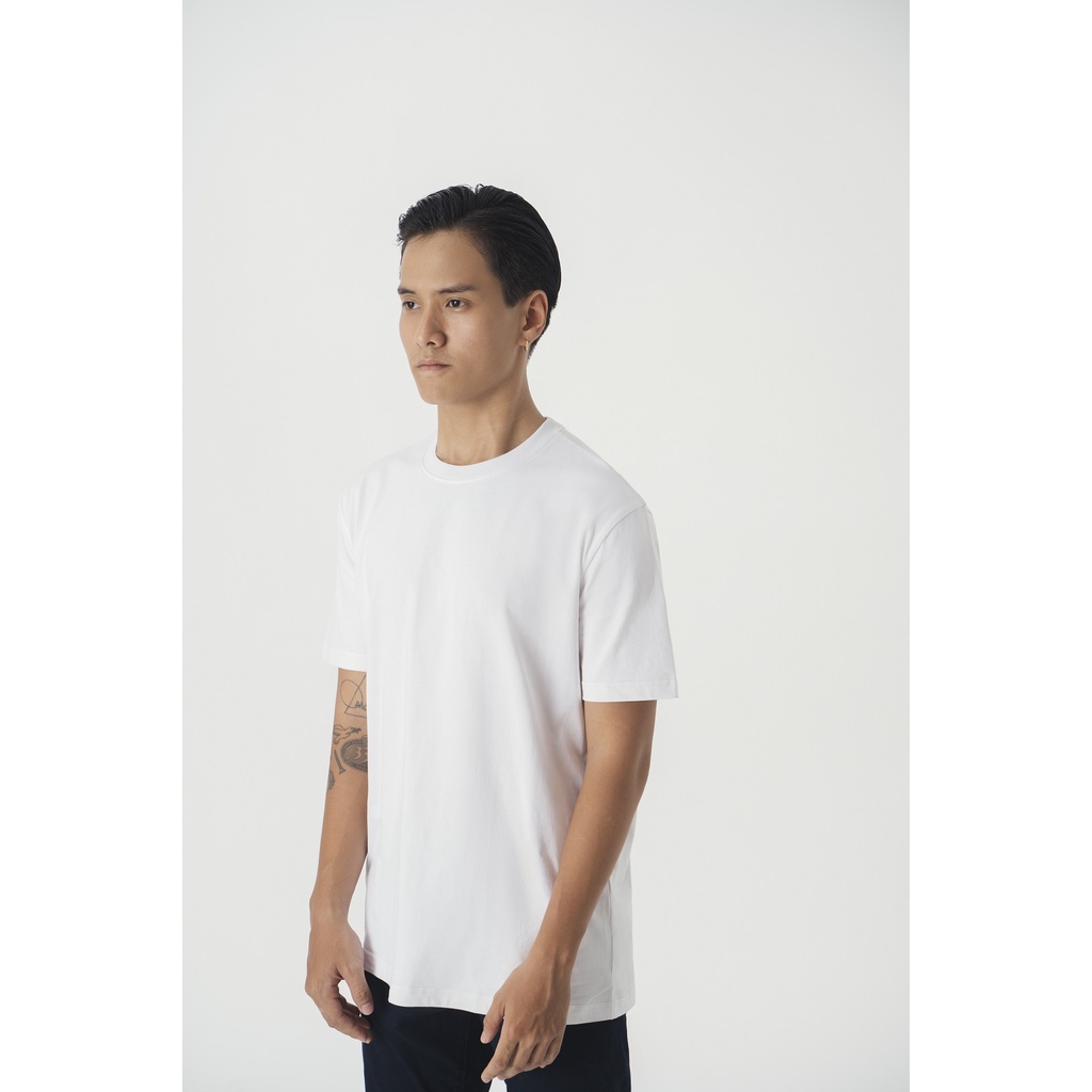 THELSTUDIOS Tee basic nam (áo thun basic nam cổ tròn form slim)