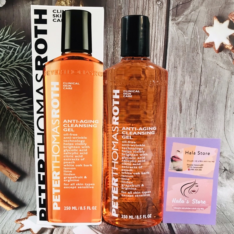 Sữa rửa mặt ngừa mụn, chống lão hoá Peter Thomas Roth Anti Aging Cleansing Gel