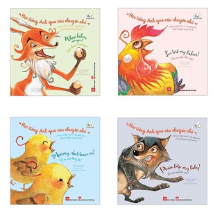 Sách - Combo Học Tiếng Anh Qua Câu Chuyện Nhỏ