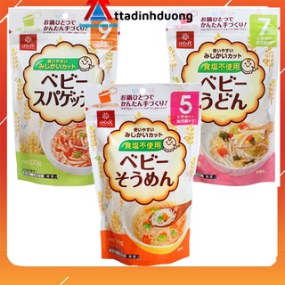 Mì ăn dặm Somen tách muối Hakubaku Nhật cho bé từ 5-9 tháng tuổi (Date T2/ 2023)