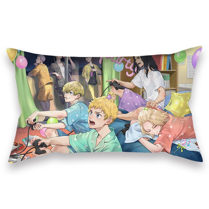 Vỏ Gối Chữ Nhật In Hình Tokyo Revengers 50X30Cm