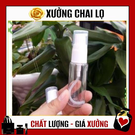 Chai Chiết Mĩ Phẩm ❤ TOP GIÁ RẺ ❤ Chai nhựa pet xịt giọt 20ml chiết mỹ phẩm , , phụ kiện du lịch