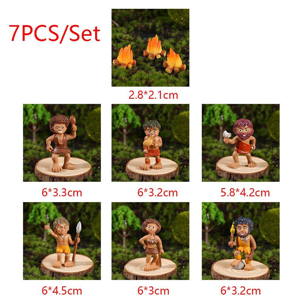 KUNHEV Set 7 Bình Cắm Hoa Trang Trí Sân Vườn Bằng Nhựa Resin