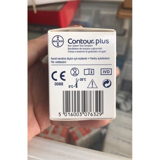 Que Thử Đường Huyết Contour Plus (Lọ 50 Que)