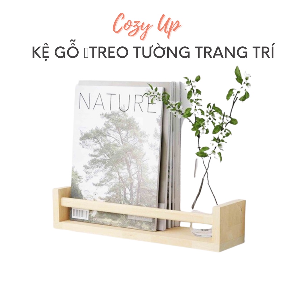 Kệ Gỗ Trang Trí Treo Tường