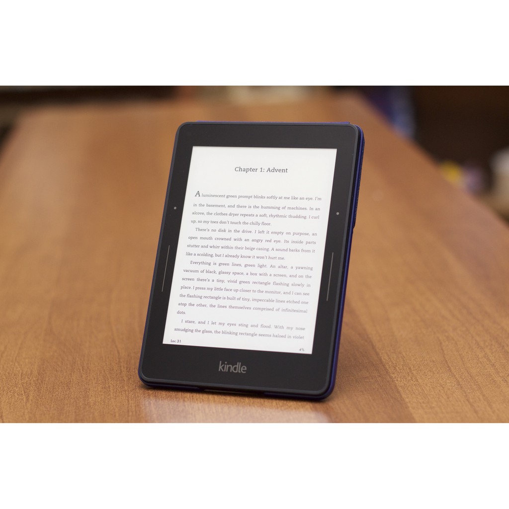[Tặng cover] Máy đọc sách Kindle Voyage gen 7th - bộ nhớ 4GB, màn 6" 300PPI - có đèn nền và phím lật trang | BigBuy360 - bigbuy360.vn