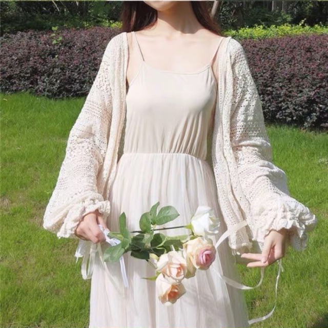 ORDER - ÁO KHOÁC REN MỎNG