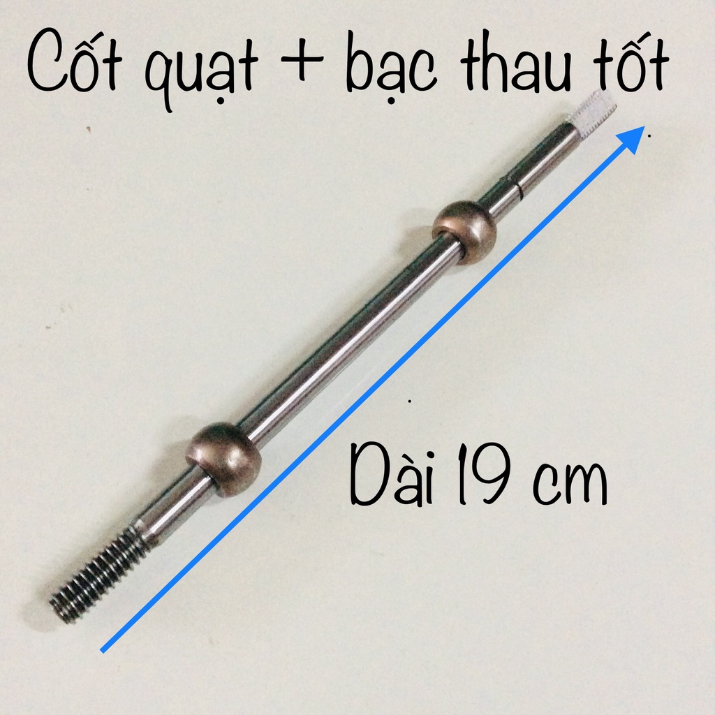 Cốt quạt lẻ b4 b5 tốt - loại lỗ - loại răng thưa đảo trần - phụ tùng quạt hộp trục quạt