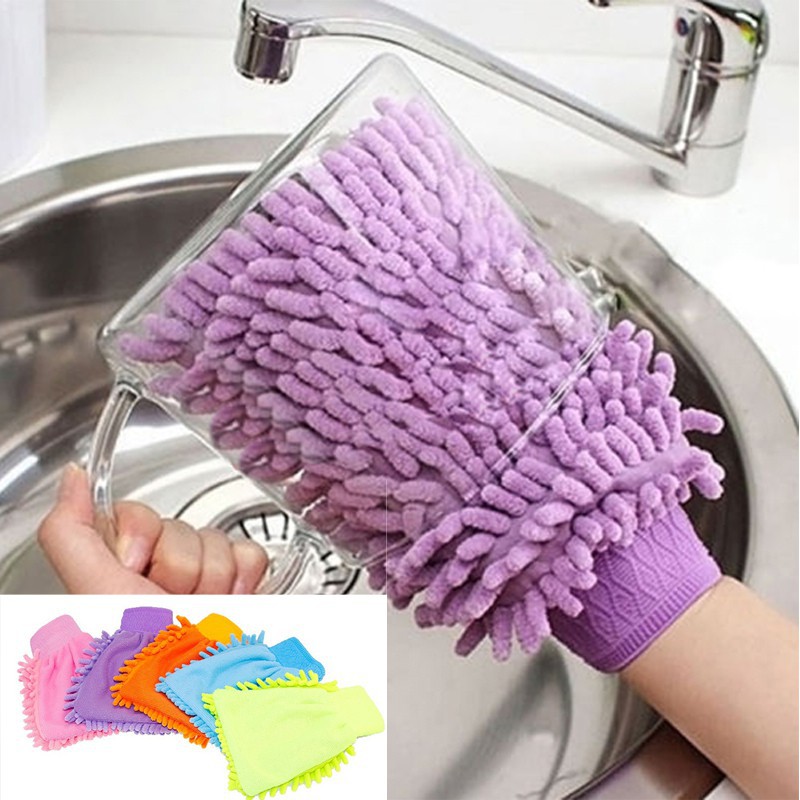 Găng tay chuyên dụng lau rửa xe hơi