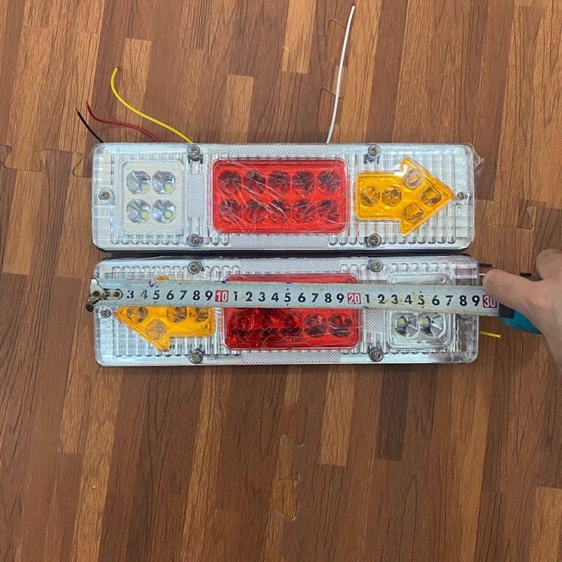 Đèn xi nhan, đèn hậu led cho xe 3-4 bánh, ô tô tải cặp xi nhan loại 12v