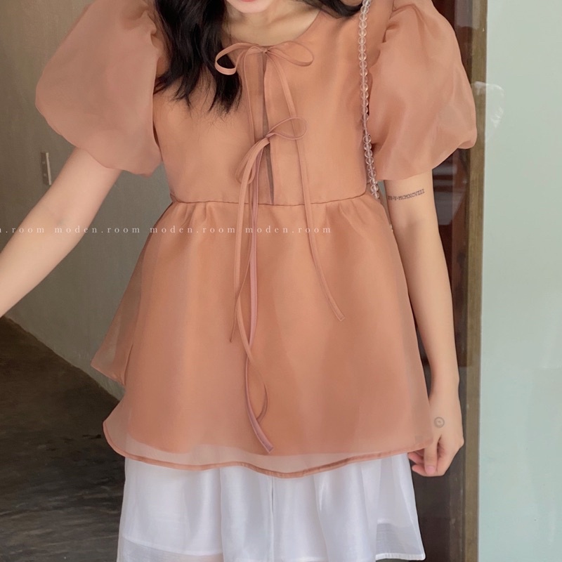 set sugar Trắng / cam đất MOD005