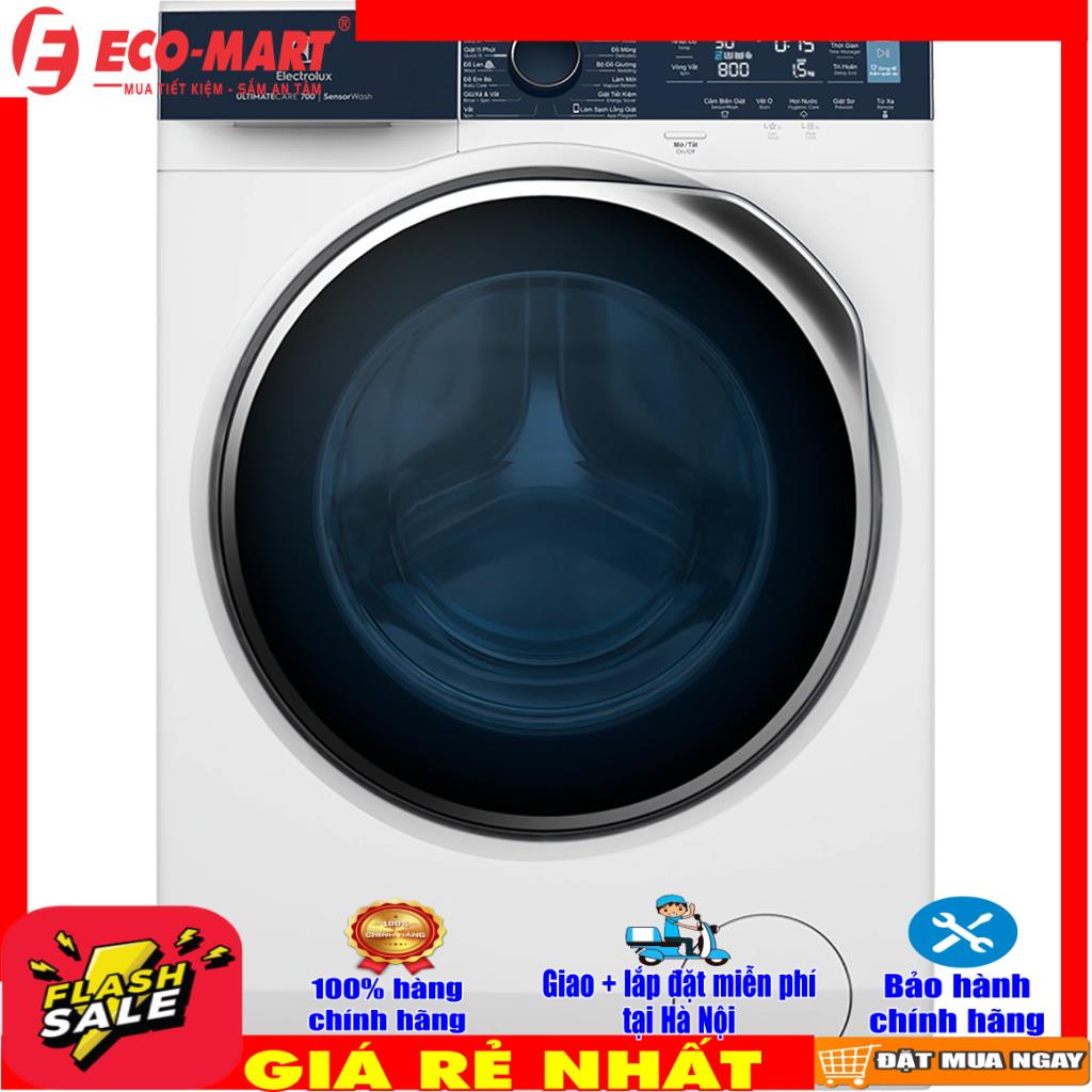 Máy giặt Electrolux EWF9042Q7WB Inverter 9 kg Mới 2021