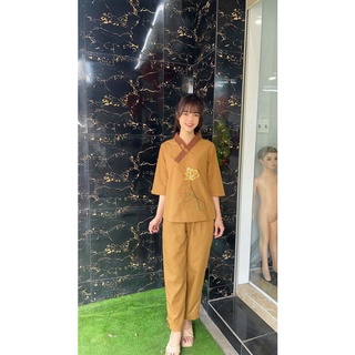 Đồ Lam Đi Chùa # 1 Nút Size 45-70 kí