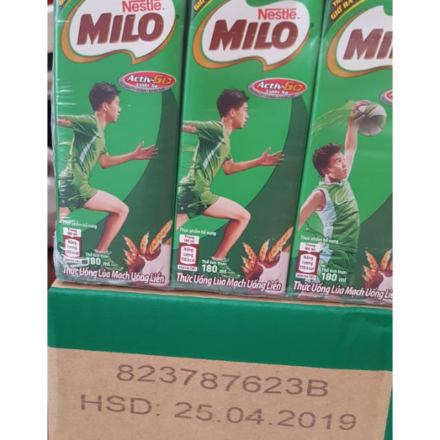 SỮA MILO 180ML 48 hộp