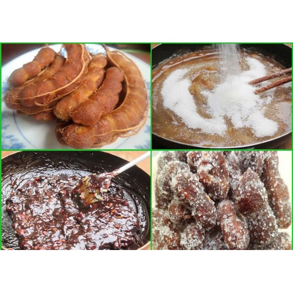 1 KG MỨT ME THÁI (ME NGUYÊN TRÁI BÓC VỎ)