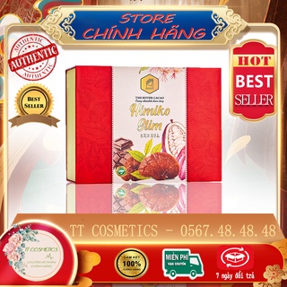 Himiko slim giảm cân hộp 20 gói bột cacao giảm cân nalee slim choco himiko premium hanako hàng chính hãng