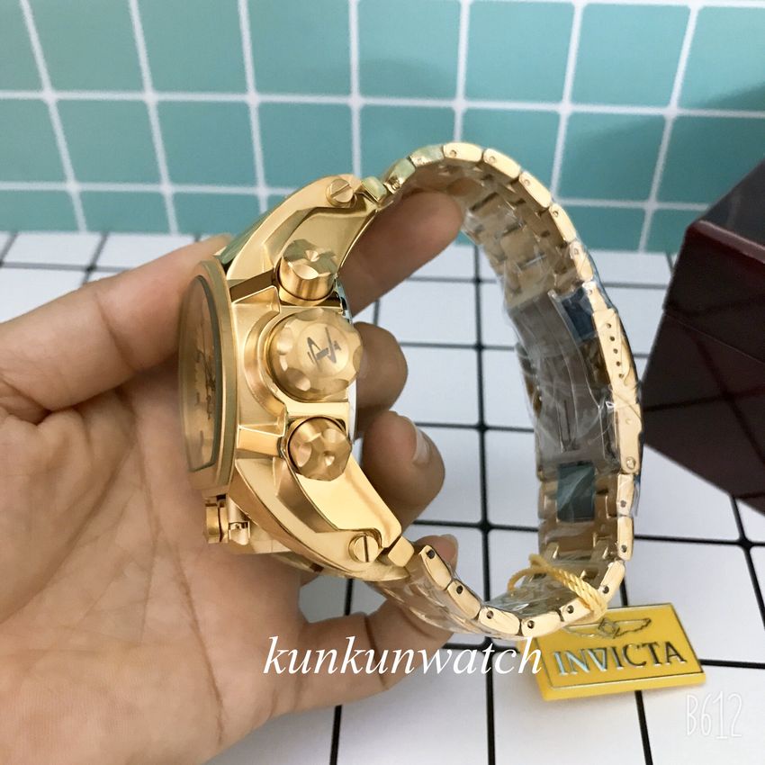 Đồng Hồ Nam Invicta Chronograph Kích Thước Siêu To 55mm
