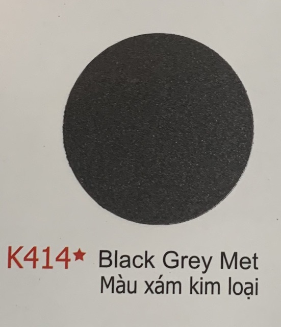 K414-Sơn xịt samurai màu xám kim loại