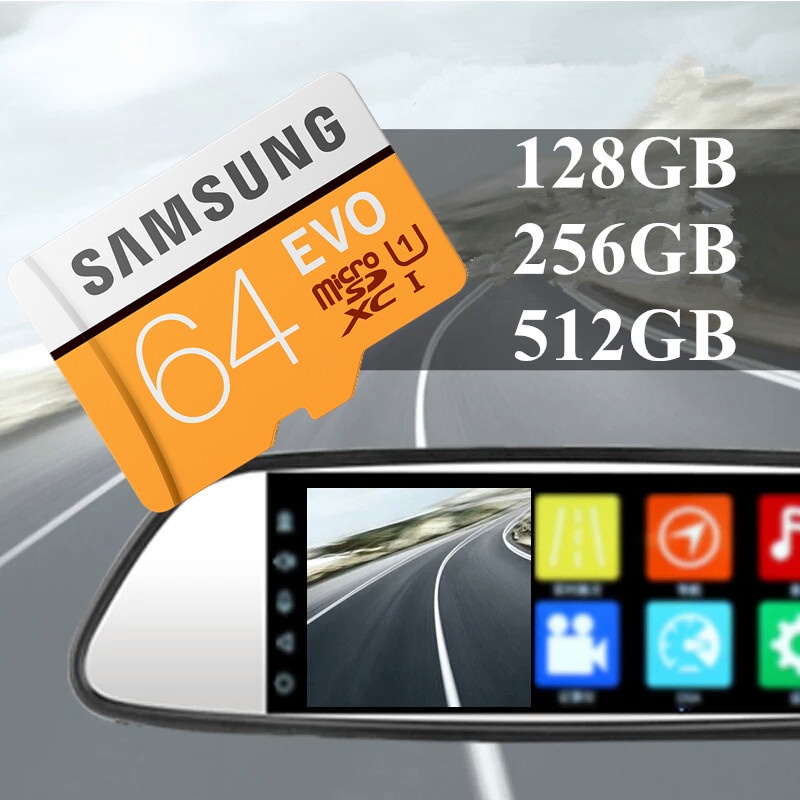 Thẻ nhớ Micro SD Samsung-Evo Plus 128/256/512GB tùy chọn
