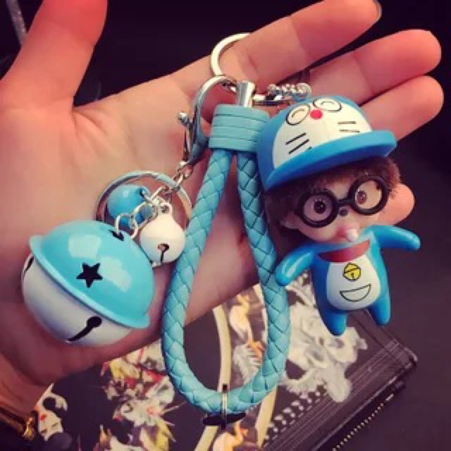 Móc chìa khoá em bé ngộ nghĩnh siêu xinh kèm chuông